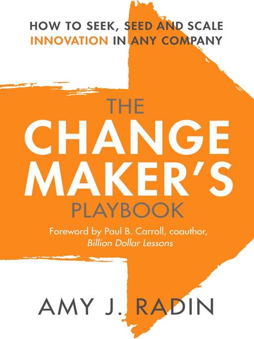 Cover image for The Change Maker's Playbook